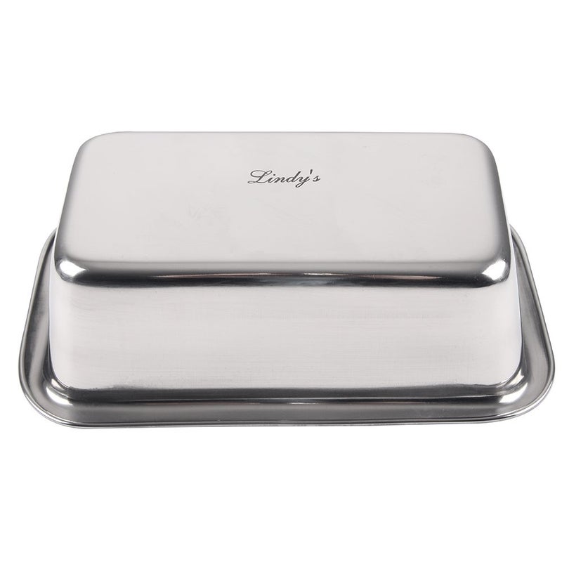 Lindy's Stainless Steel Loaf Pan for Baking Bread, Meatloaf, Cakes, Brownies, Casseroles, and More, Nontoxic & Dishwasher Safe - Image 3